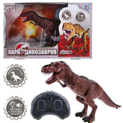 Игрушка интерактивная RoboLife Робо-Тираннозавр 1toy Т21013